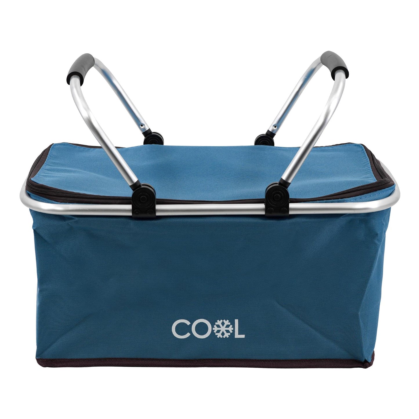 Navy Cooler Basket Bag by Geezy - UKBuyZone