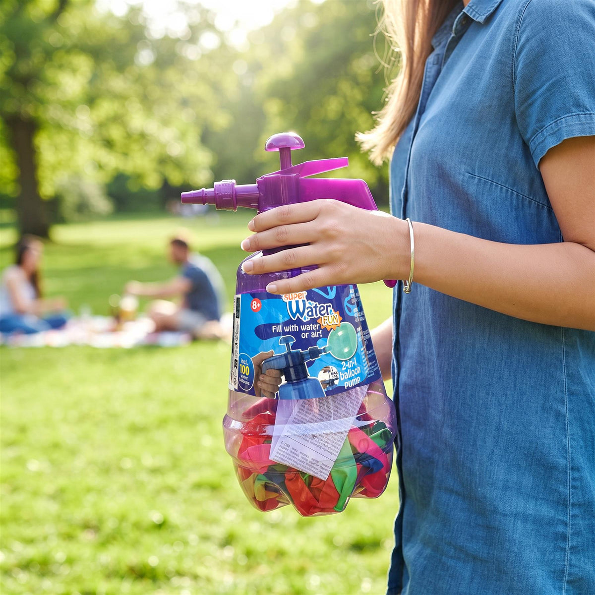 2 in 1 Air & Water Balloon Pump