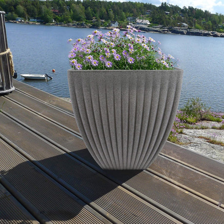 Large Grey Planter by GEEZY - UKBuyZone