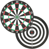 Double-Sided Dartboard with 6 Darts by The Magic Toy Shop - UKBuyZone