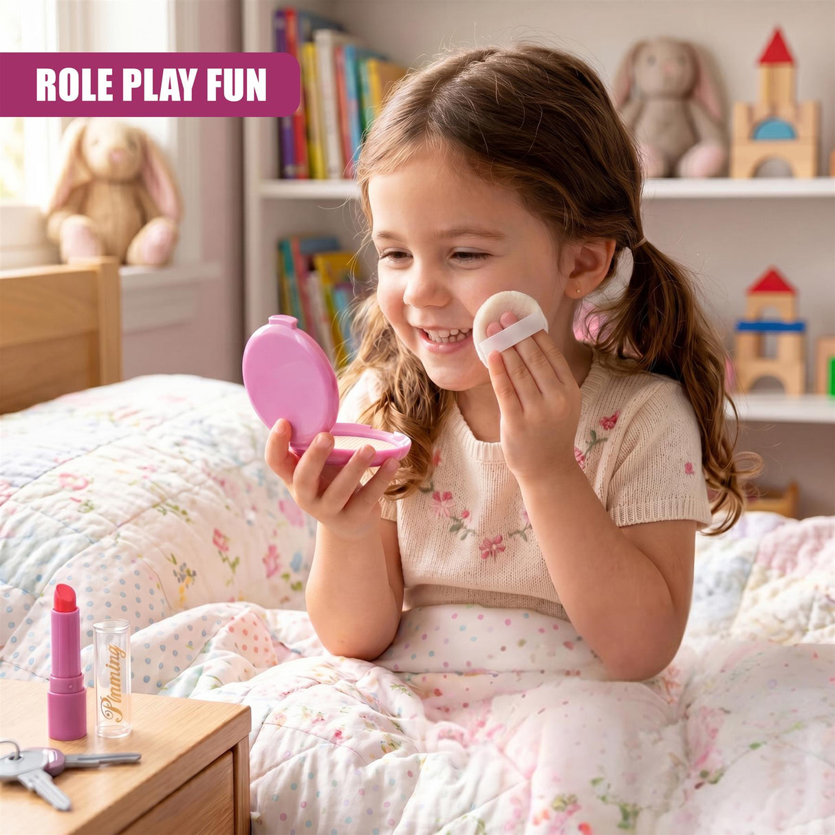 Toy Handbag Pretend Play Makeup Set