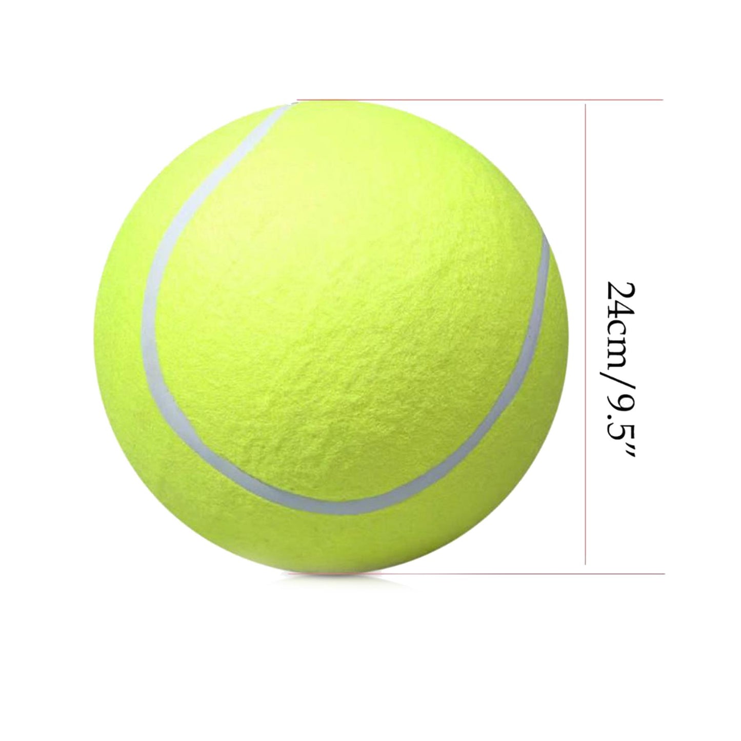 Giant Tennis Ball 24cm by The Magic Toy Shop - UKBuyZone
