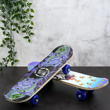 17" Complete Skateboard - Beginners Full Board by Geezy - UKBuyZone