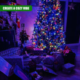300 LED Cluster Christmas Lights - Multicolour