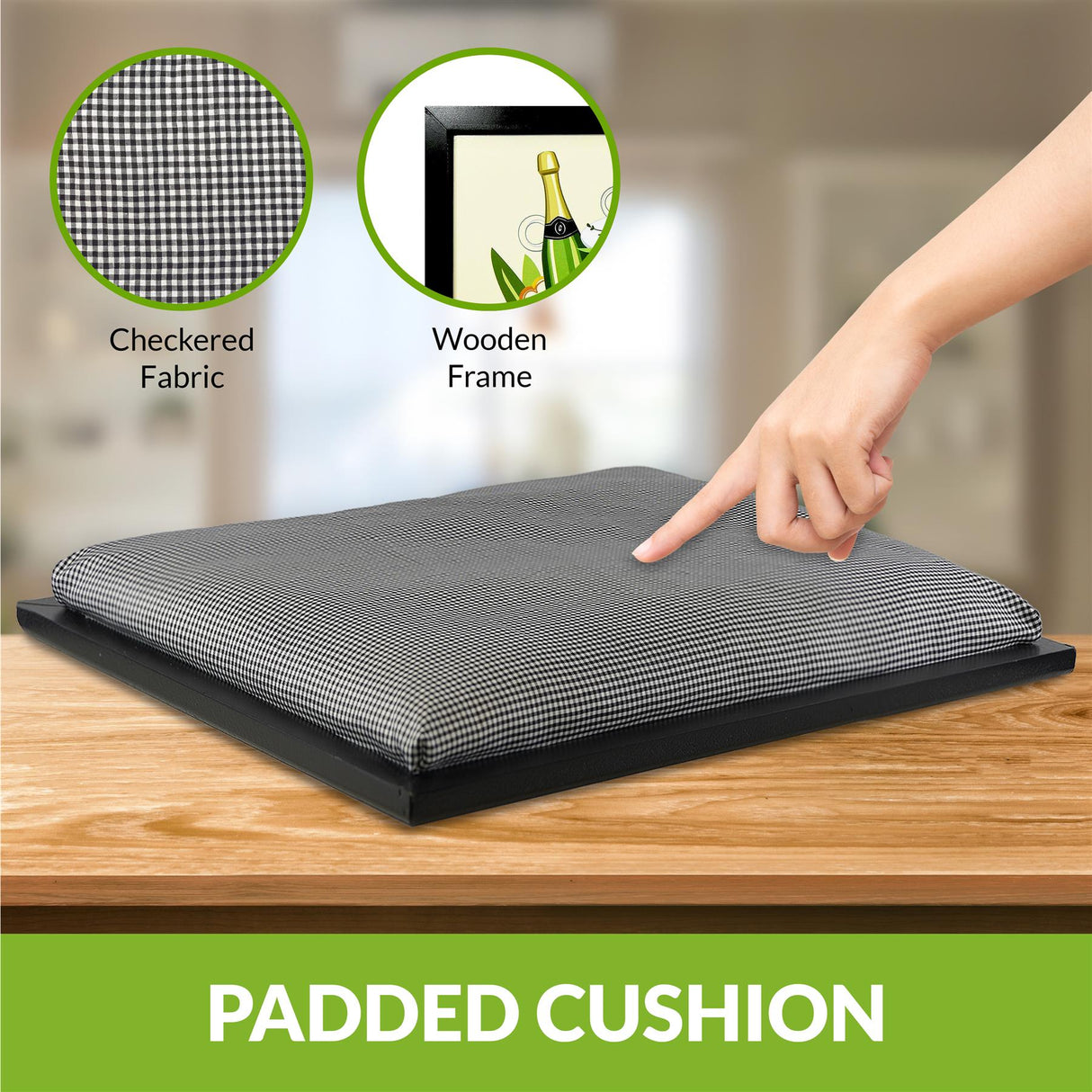 Lap Tray With Bean Bag Cushion (Bon Appetit)