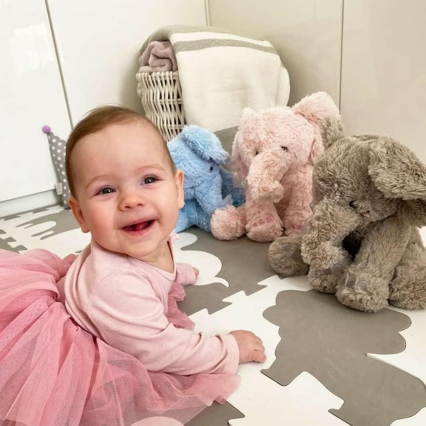 Pink Plush Elephant Soft Toy