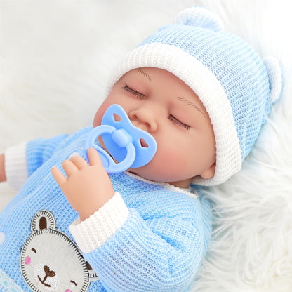 Reborn Sleeping Baby Boy Doll by BiBi Doll - UKBuyZone