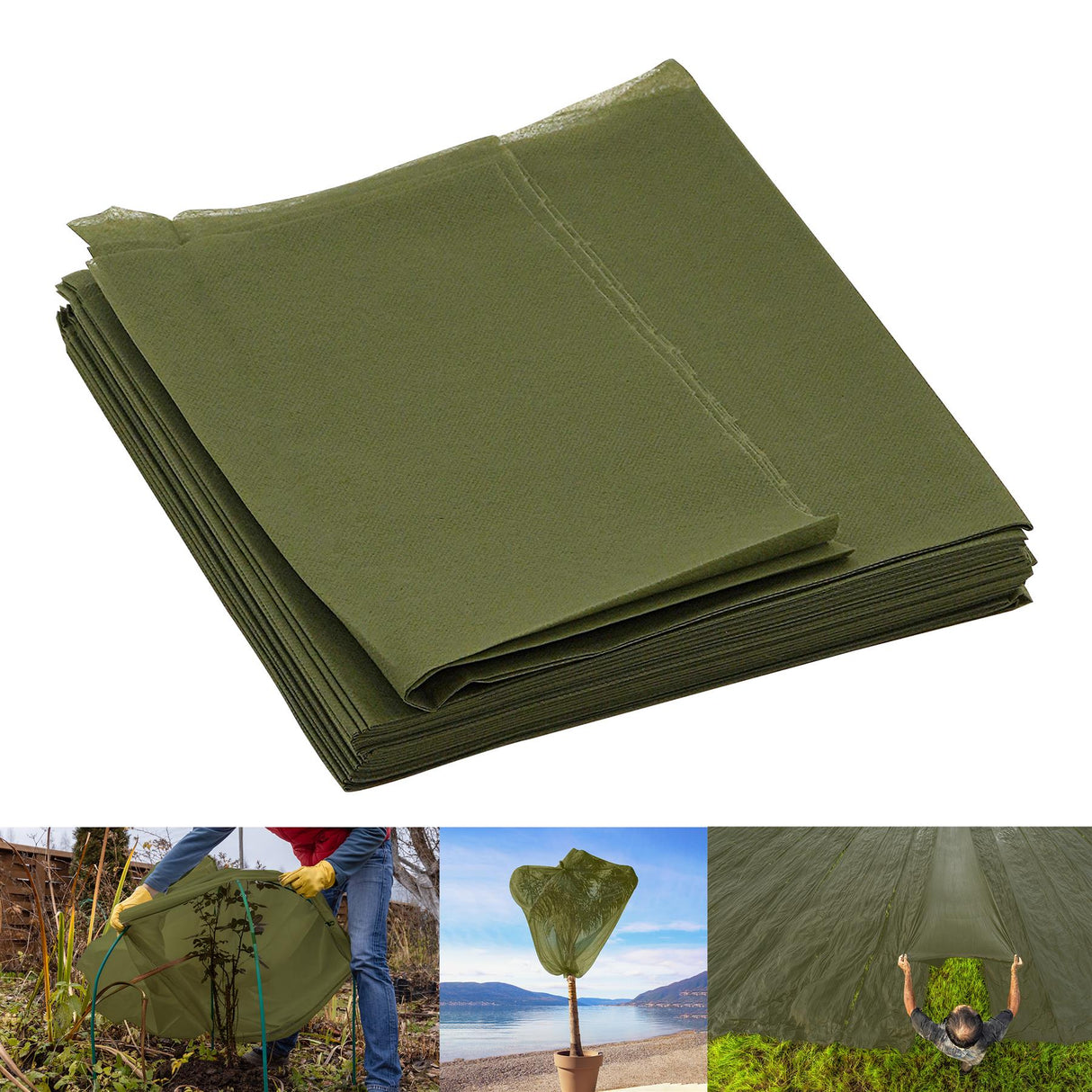 Garden Fleece Plant Cover 1x10m