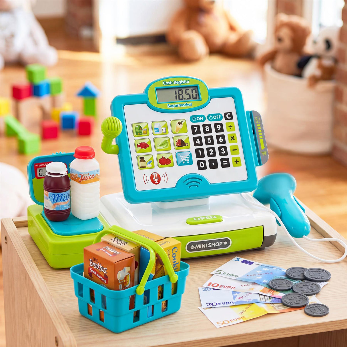 Cash Register Toy Playset