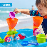 Blue Sand and Water Table Garden Sandpit Play Set