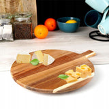 "Wooden cutting board with cheese and herb" - UKBuyZone