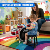Childs Drum Playset Kit With Stool