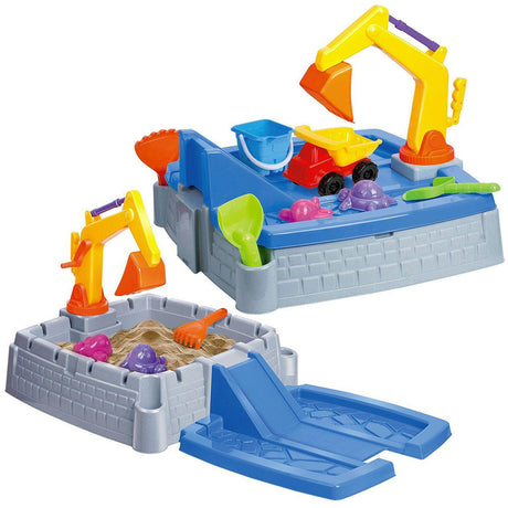 The Magic Toy Shop 2 in 1 Kids Sand Box Water Table