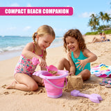 Collapsible Beach Bucket & Spade Sets