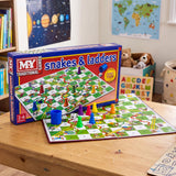 Snakes and Ladders Traditional Board Game