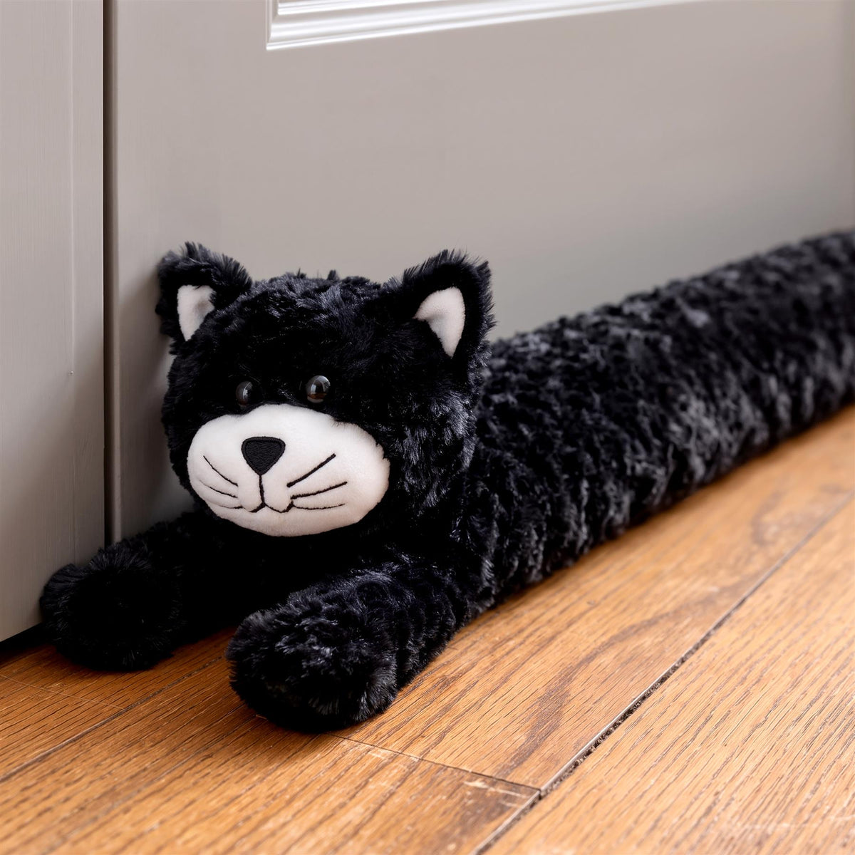 Black Cat Novelty Draught Excluder