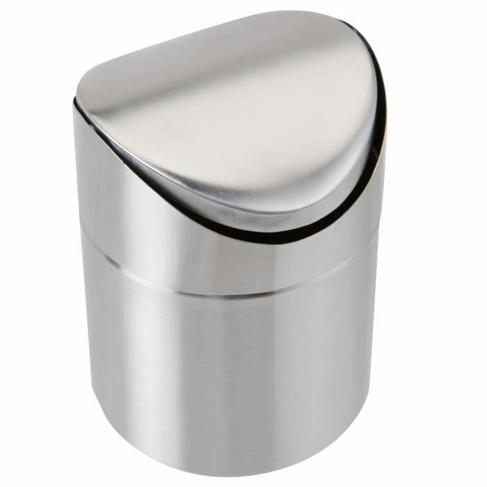 1.5 L Stainless Steel Mini Rubbish Bin by Geezy - UKBuyZone