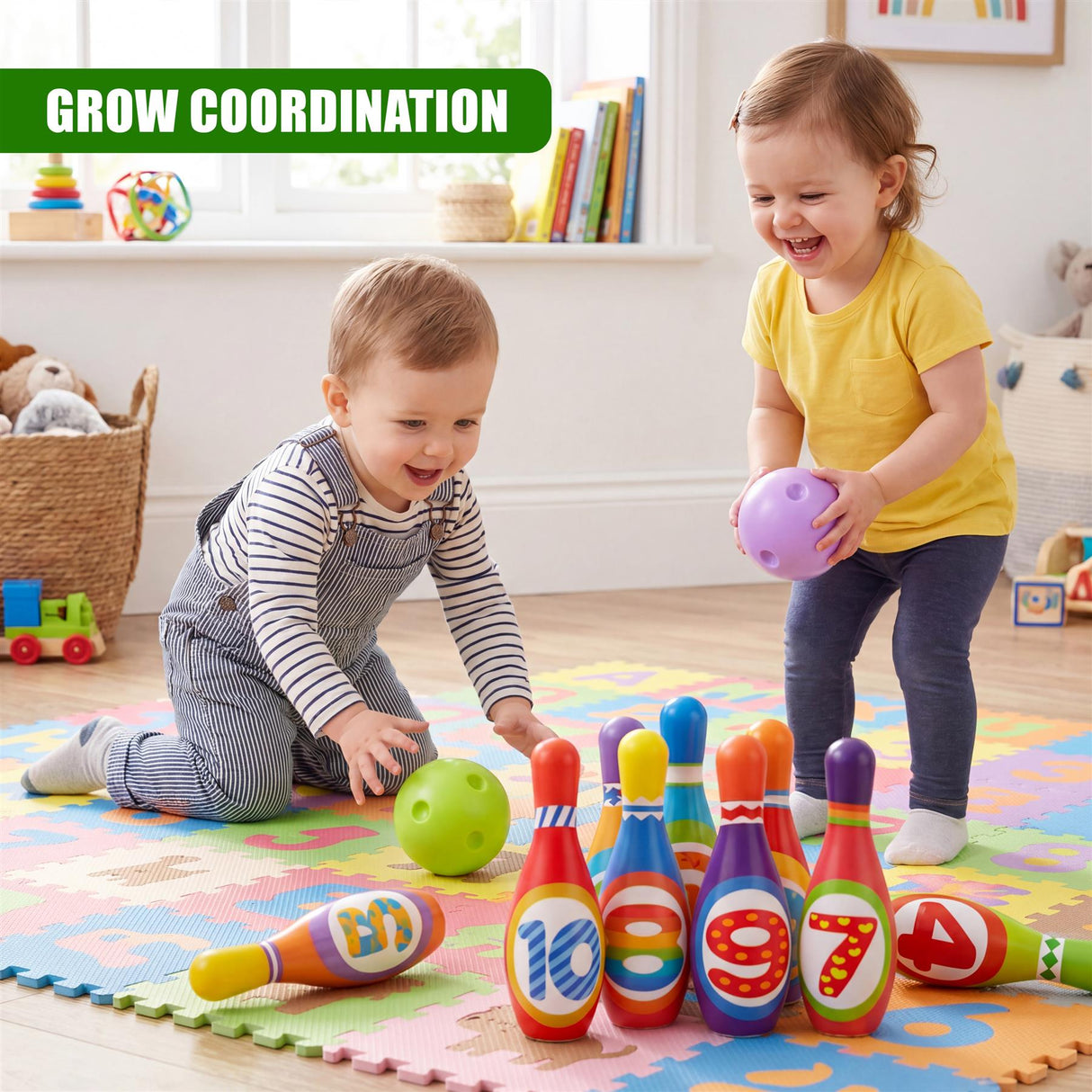 Plastic Bowling Set