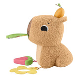 Fisher-Price Snuggly Snacky Capybara Sensory Plush