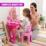 Princess Vanity Dressing Table, Stool & Toy Accessories