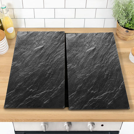 Stone Effect Glass Cutting Boards by Geezy - UKBuyZone