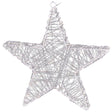 Pre-Lit Led Christmas Star With 30 Warm White Lights & Timer by GEEZY - UKBuyZone