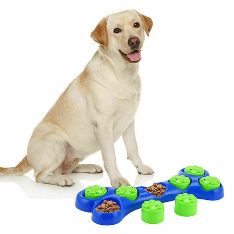 Interactive Bone Dog Treat Toy by GEEZY - UKBuyZone