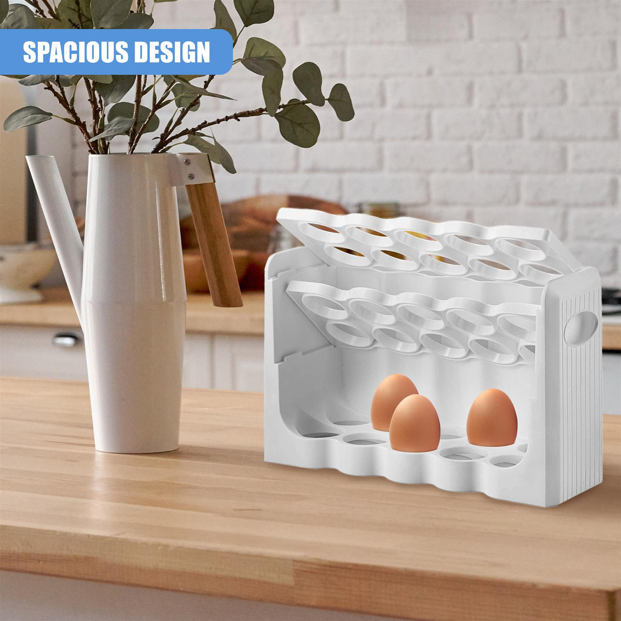 30 Grid 3 Layer BPA Free Egg Holder