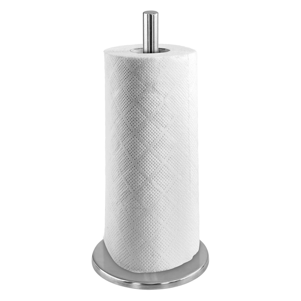 Freestanding Kitchen Roll Holder - Silver - Kitchen Roll Holder ...