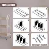 3 Tier Storage Trolley on Wheels