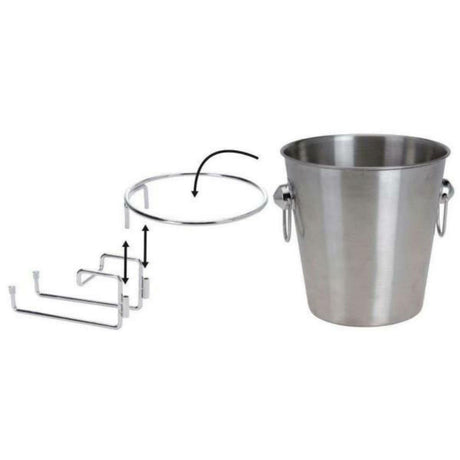 GEEZY Ice Bucket Holder Rack