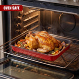 Set of 3 Non-Stick Roasting Trays