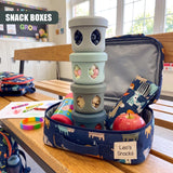 4 Piece Stackable Snack Pots