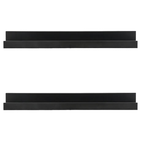 Black Shelf 45 cm Pack 2 by GEEZY - UKBuyZone