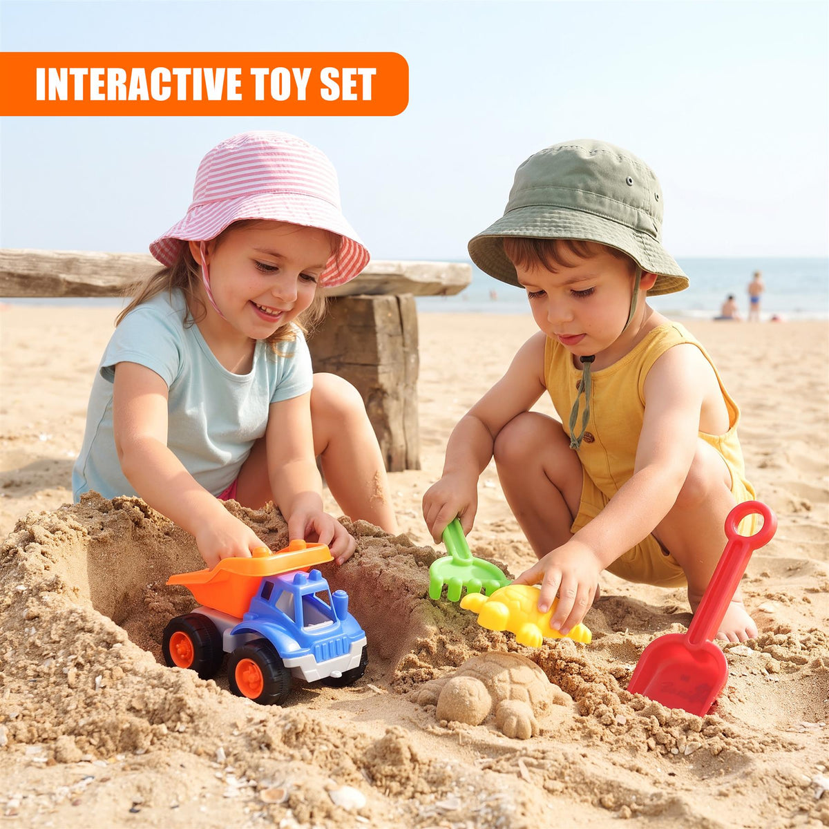 5-Piece Sand Truck & Accessories Set
