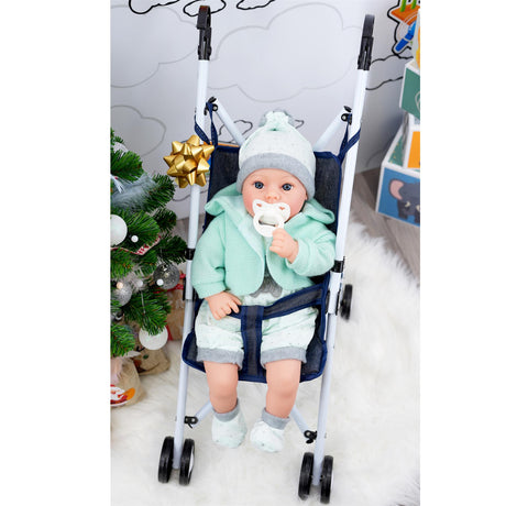 Black Baby Doll Foldable Stroller by BiBi Doll - UKBuyZone