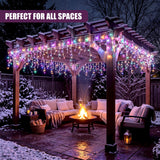 200 Pastel Multicoloured Fairy Lights With Time
