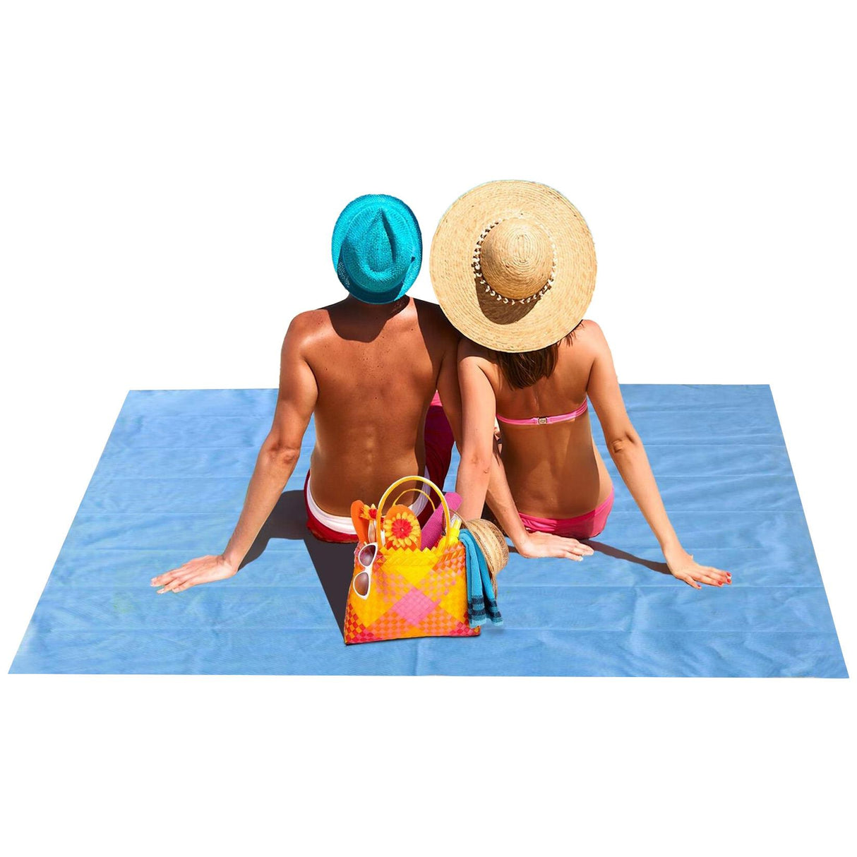 Sand Free Foldable Beach Mat by GEEZY - UKBuyZone