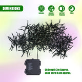 300 LED Cluster Christmas Lights - Multicolour