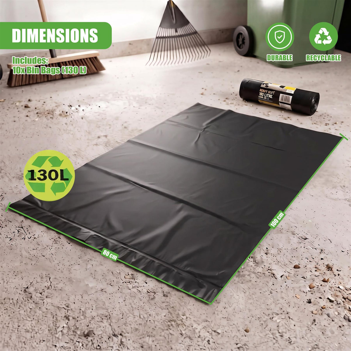Black Bin Bags