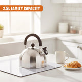 2.5 L Stainless Steel Whistling Camping Kettle