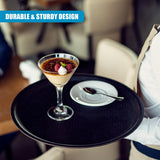 Non-Slip Round Tray - Set of 2