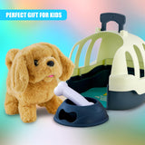 Electronic Plush Dog Carrier Set by The Magic Toy Shop - UKBuyZone