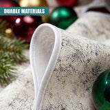 White Christmas Tree Skirt 22"