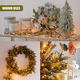 300 LED Cluster Christmas Lights - Warm White