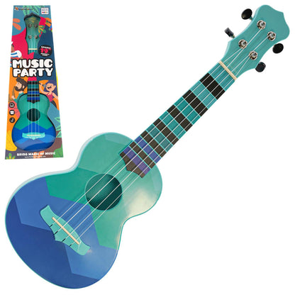 Ukulele 4 Strings Blue Musical Instrument by The Magic Toy Shop - UKBuyZone
