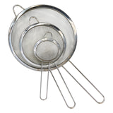 Stainless Steel Sieve Strainers Set of 3