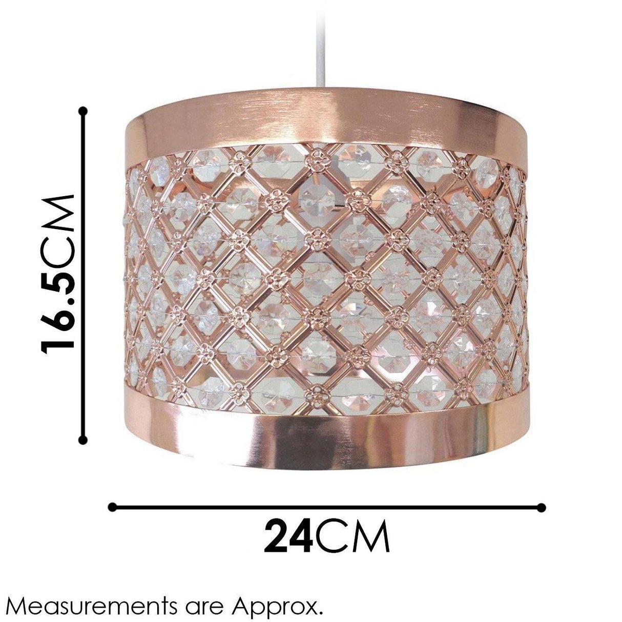 Moda Copper Ceiling Pendant Light Lamp Shade