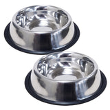 Stainless Steel Dog Bowl - Set of 2