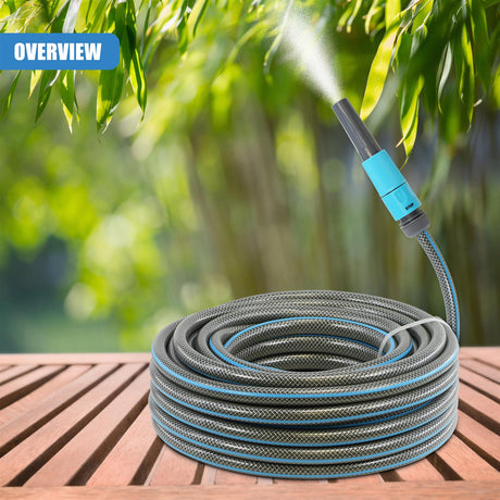 water hose with spray nozzle - UKBuyZone